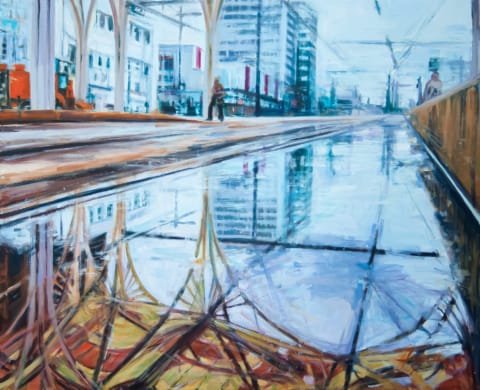 Łódź Wiata Tramwajowa