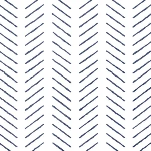 Chevron - skandynawski szablon malarski, minimalistyczny - czarno-biały